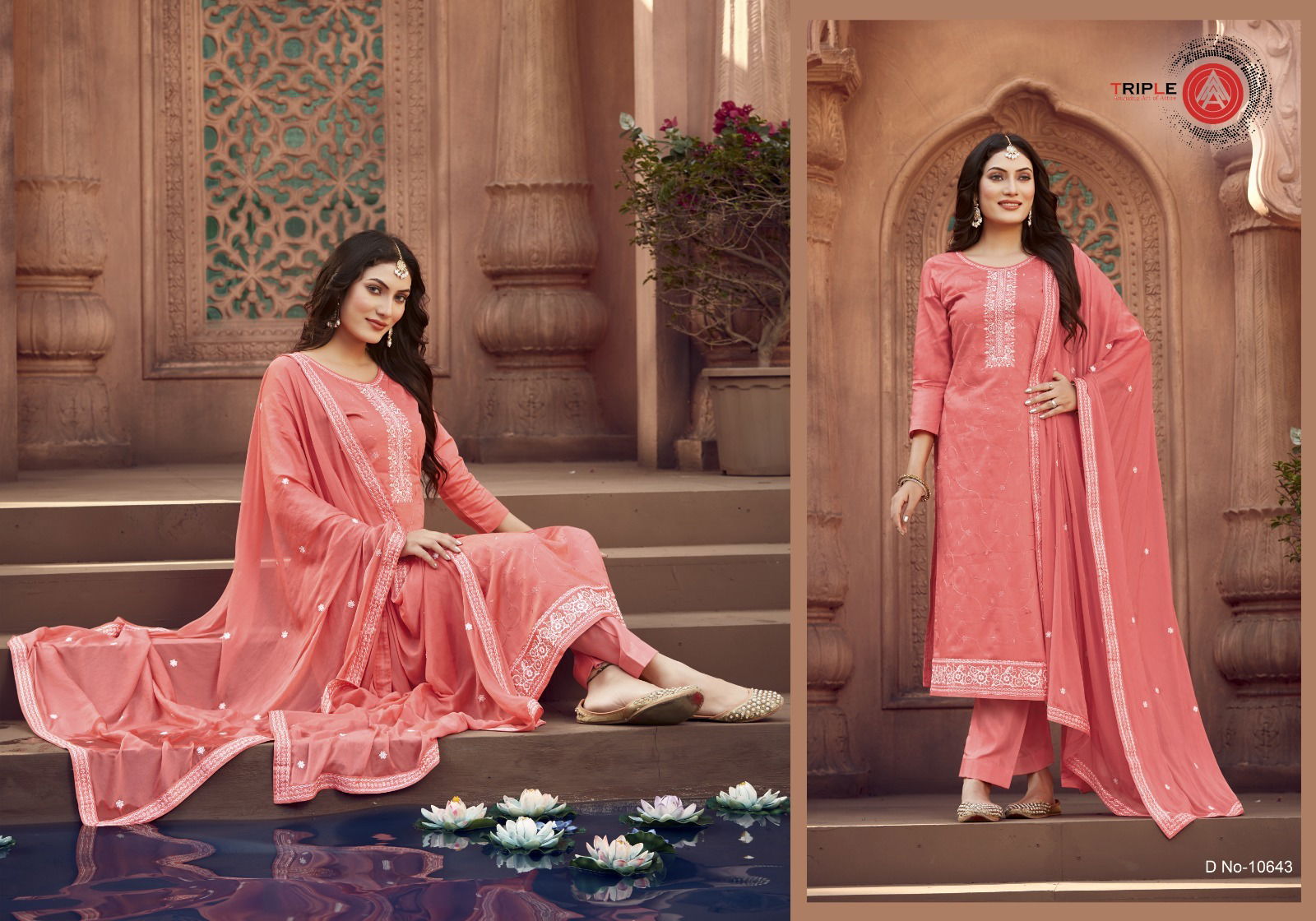 Kalarang Leen By Kessi Dress Material Catalog